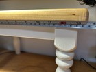 Wooden Step Stool  9 1 2   High  13 25 Long   Solid Wood