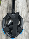 Full Face Snorkel Mask With Dry Top System  Foldable 180 Degrees