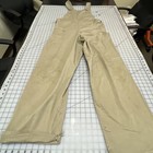 19th Century  Civil War Era Man s Tan Cotton Civilian Repro   overalls  - Sz 38 