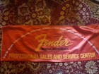 Rare Vintage 70sfender Guitar Service Dealer Satin Sign 48x16 