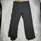 Black Dot Ski Pants Mens Xl Water Resistant Outerwear Zip Fly Waist