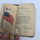 New Testament   Psalms For Armed Forces Mini Book 1940s Pocket Crochet Bookmark
