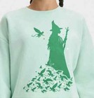 Nwt Wicked Elphaba Defy Gravity Fleece Sweatshirt   Sweatpants Set Green L 10 12