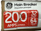 Ge Indoor Main Breaker Panel 200a 32 Spaces 64 Circuits With Breakers Tm3220c64k