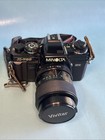 Vintage Minolta X-700 Mps Slr Film Camera Zoom Macro 50mm Bundle - Works