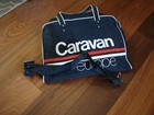 Vintage Caravan Europe Airline Travel Bag Collectible Memorabilia New