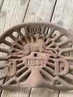 Vintage Cast Iron Tractor Seat By John Deer 1847