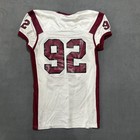 Vintage Game Worn Used Russell Football Jersey  92 Game Cut Unknown Team Size L