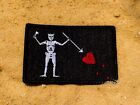 Obx  Outer Banks Nc Embroidered Blackbeard Flag Souvenir Patch