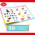 Pepy Plastilina Reusable And Non-drying Modeling Clay Gift  Set Of 24 Bars With 