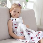 New 42cm Cute Bunny Plush Soft Stuffed Animal Sleeping Toy Gift For Kids Us    