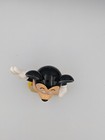 Vintage Mickey Mouse Figurine Japanese Disney World Time Desk Clock Rare 