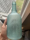 Geyser Spring    the Saratoga Spouting Spring    Mineral Water Bottle