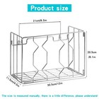 Wall Mount Kitchen Wrap Organizer Rack Cabinet Storage Basket Aluminum Foil Rack