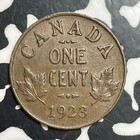 1923 Canada Small Cent Lot t2421 Nice  Key Date 