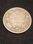 1891 Canada 25 Cents Silver Coin
