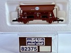 Marklin Mini-club Z-scale 82375 Side Dump Car With Hinged Roof
