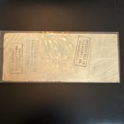 1862 Confederate States  100 T-39 Train Note Csa Civil War Charleston Stamps