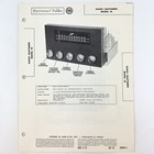 1952 Craftsman Radio Model 10 Service Wire Schematic Repair Manual Vintage