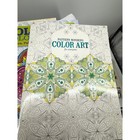 Adult Coloring Book Lot Of 7 Floral Mandala Pattern Garden Art New