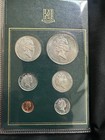 1985 Official Proof Set British Virgin Islands Franklin Mint Coins 1c-1 Dollar