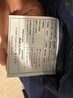 John Varvatos Signature Tailored Men   s Blue Full Suit Size 36s  29s  100  Wool