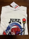 Nike Kids Medium T Shirt White Blue Red Genuine Authentic Original