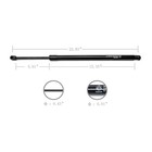 Tailgate Lift Supports Gas Struts For Pt Cruiser 2001-2008 Black Steel
