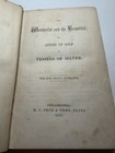 Vintage 1st Edition Th Wonderful And The Beautiful 1857  Apples In Gold  Rare 