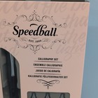 Speedball Calligraphy Set With 1 Fountain Pen 3 Nibs 8 Ink Cartridges 12pcs