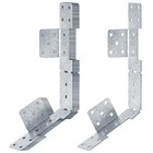 8 Pcs Adjustable Stair-stringer Hanger Connector  Deck Tie Strap Bracket  