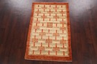 Geometric Handmade Oriental Accent Rug 3x5 Contemporary Home Decor Foyer Carpet
