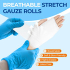 Sterile Gauze Rolls  2in X 4 1 Yards  120 Pack Conforming Stretch Gauze Bandage 