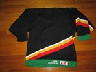 Authentic Vtg 90s 1996-8 San Antonio Dragons Bauer Ihl Hockey Jersey Fight Strap