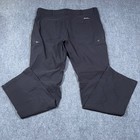 Eddie Bauer First Ascent Guide Pro Pants Mens T40x36 Hiking Outdoor Black