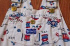 Vintage Big Smith Children Bib Overalls Independance Day 1776 Patriotic