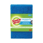 Scotch-brite 62310 3 X 6 Non-scratch Scour Pads - Blue  10 carton  New