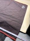 Coach Protective Bag Cover Brown Red Edge Drawstring 13   x 14    Dust Bag Storage 