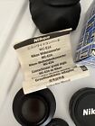 Nikon Wide Angle Lens Converter Wc-e24 0 66x Complete W  Caps Box   Paperwork