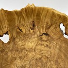 Maple Burl Wood Turned Natural Live Edge Bowl  Artist Signed V Leibrant  0152 Lg