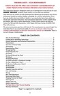 Ruger Model Sr 1911 Pistol Owners Manual 
