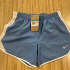 Nike Dri-fit Kids Running Shorts Lot Of 2 Blue Pink White Trim Size Xl
