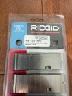 Ridgid 47780 1 4 -3 8  Npt Pipe Dies High Speed For Stainless Steel Rh