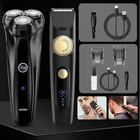 Electric Shaver Hair Trimmer Set Razor For Men Hair Clipper Kit Cordless