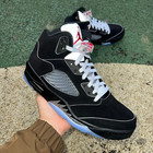 Air Jordan 5  black Metallic Reimagined  Men s Shoes hf3975-001 