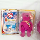 Bear Beanie Baby Spacing Error Retired  Mcdonald s Edition Red Bear - Brand New 