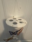 Vintage Ceramic Hanging Wind Chimes Mobile Butterfly Retro Decor