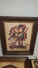 Vintage Hummel Style Wall Art Lot Of 6 Framed Prints     Evans   Hummel Style Chil