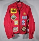 Very Rare 38 Patches From 4-states  60s  70s Custom Bsa Patch Jacket Large
