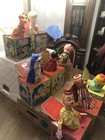 Vintage  Mattel  Jack-in-the-box Lot Of 8 For Display Or Repair Not Working 